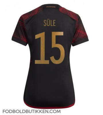Tyskland Niklas Sule #15 Udebanetrøje Dame VM 2022 Kortærmet